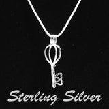 Sterling Silver Key Pendant & Necklace