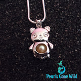 Sterling Silver Bear Pendant & Necklace