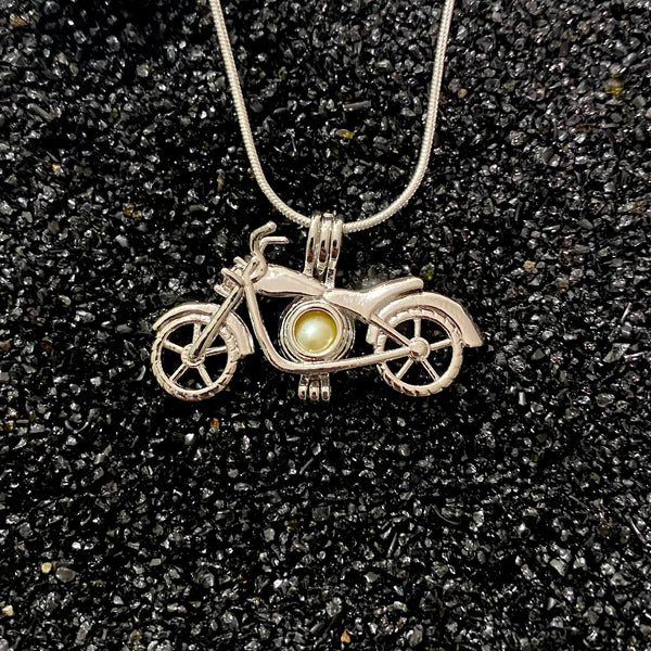 Motorcycle Pendant & Necklace